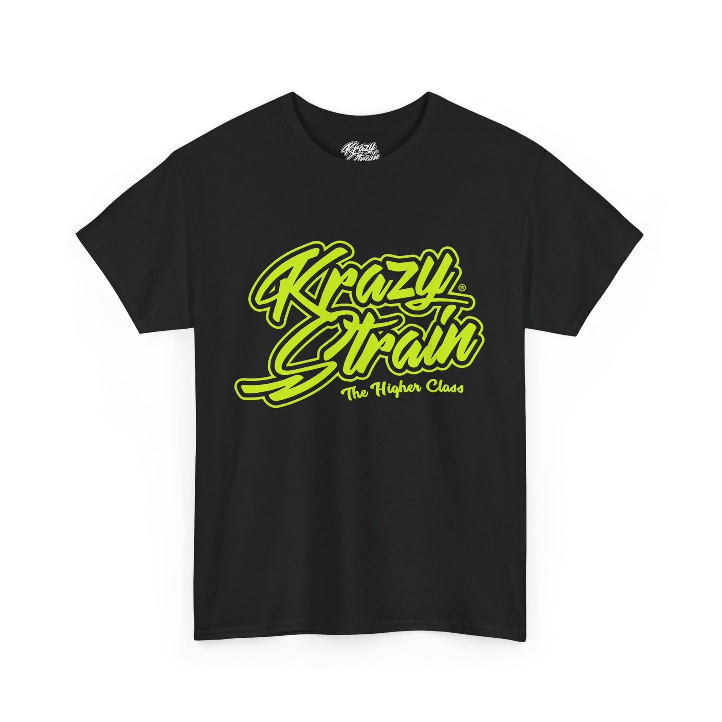 Lime/Black Logo Tee