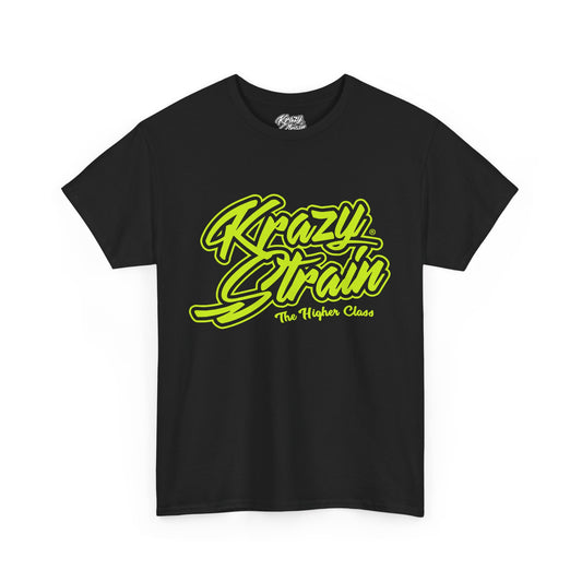 Lime/Black Logo Tee