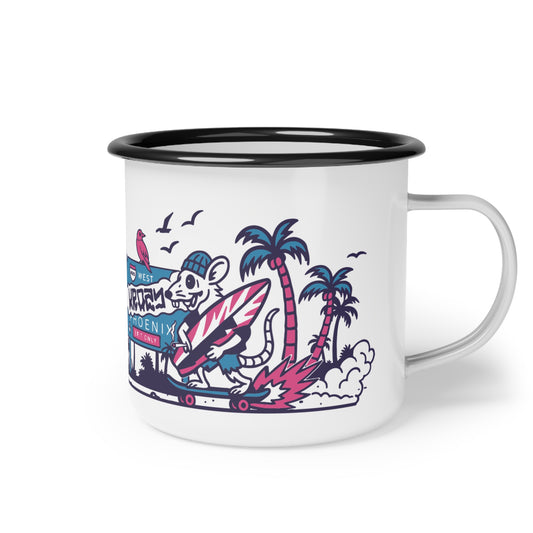 Desert Rat Enamel Mug